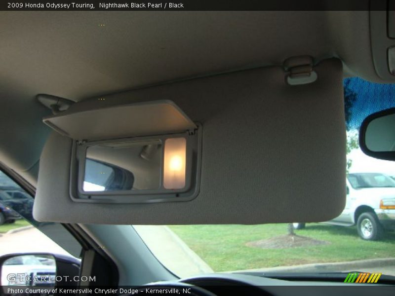 Nighthawk Black Pearl / Black 2009 Honda Odyssey Touring