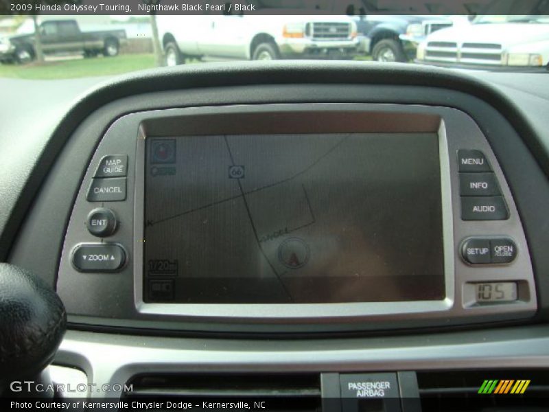 Nighthawk Black Pearl / Black 2009 Honda Odyssey Touring