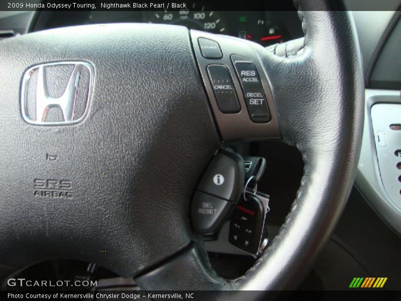 Nighthawk Black Pearl / Black 2009 Honda Odyssey Touring