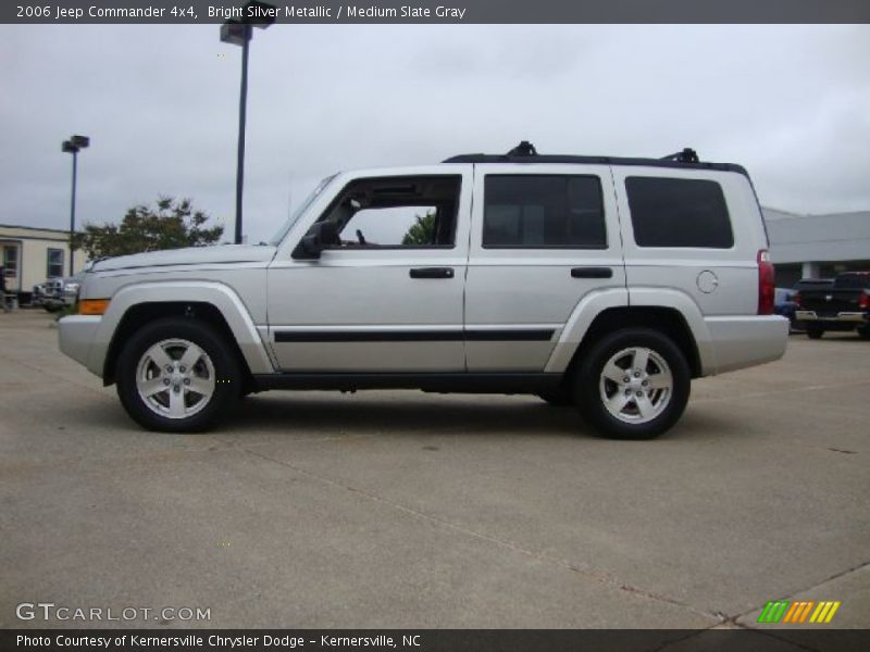 Bright Silver Metallic / Medium Slate Gray 2006 Jeep Commander 4x4