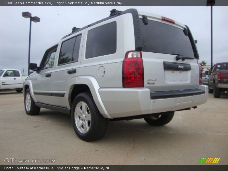 Bright Silver Metallic / Medium Slate Gray 2006 Jeep Commander 4x4