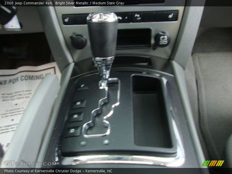 Bright Silver Metallic / Medium Slate Gray 2006 Jeep Commander 4x4