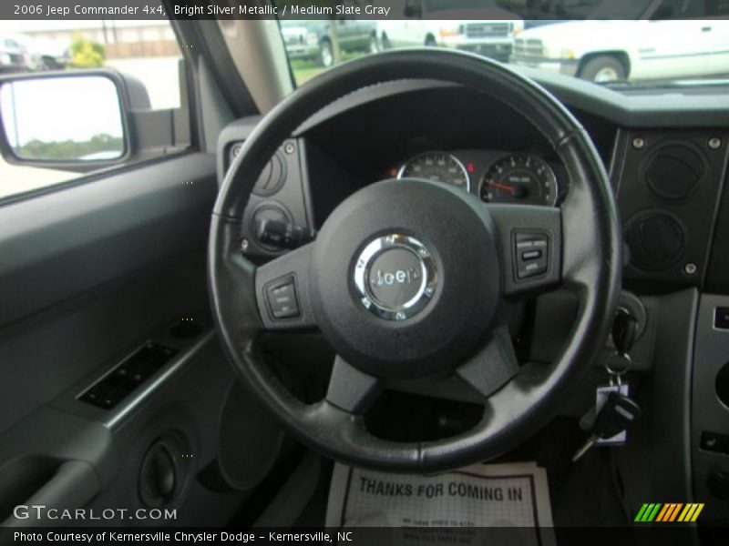 Bright Silver Metallic / Medium Slate Gray 2006 Jeep Commander 4x4