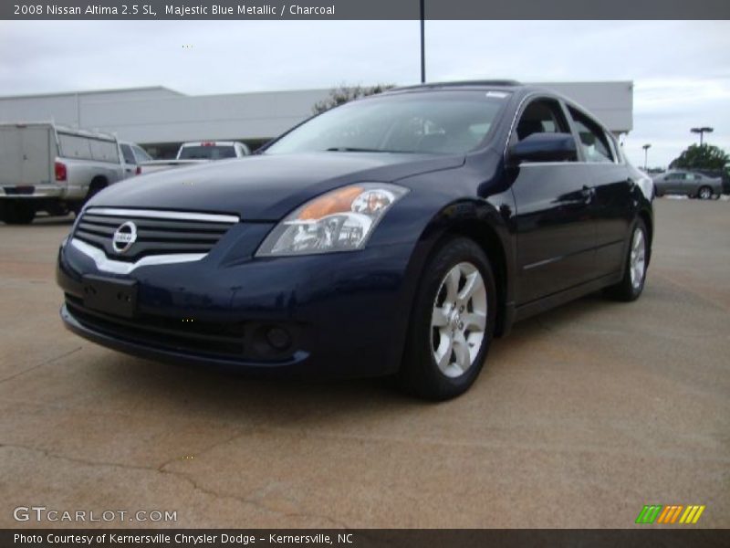 Majestic Blue Metallic / Charcoal 2008 Nissan Altima 2.5 SL