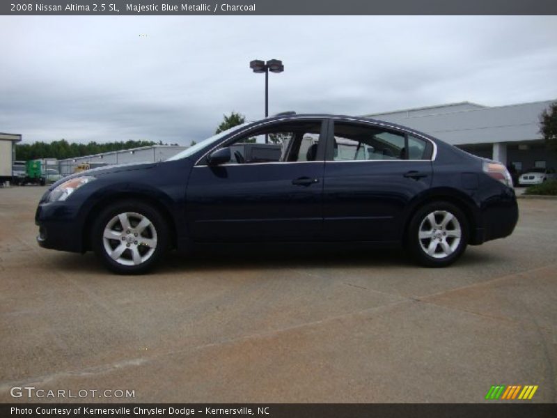 Majestic Blue Metallic / Charcoal 2008 Nissan Altima 2.5 SL