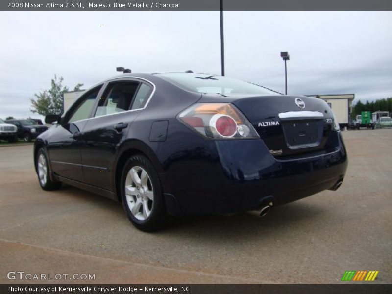 Majestic Blue Metallic / Charcoal 2008 Nissan Altima 2.5 SL