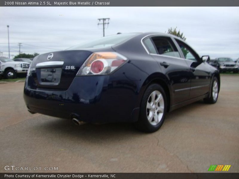 Majestic Blue Metallic / Charcoal 2008 Nissan Altima 2.5 SL