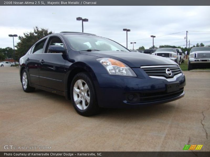 Majestic Blue Metallic / Charcoal 2008 Nissan Altima 2.5 SL