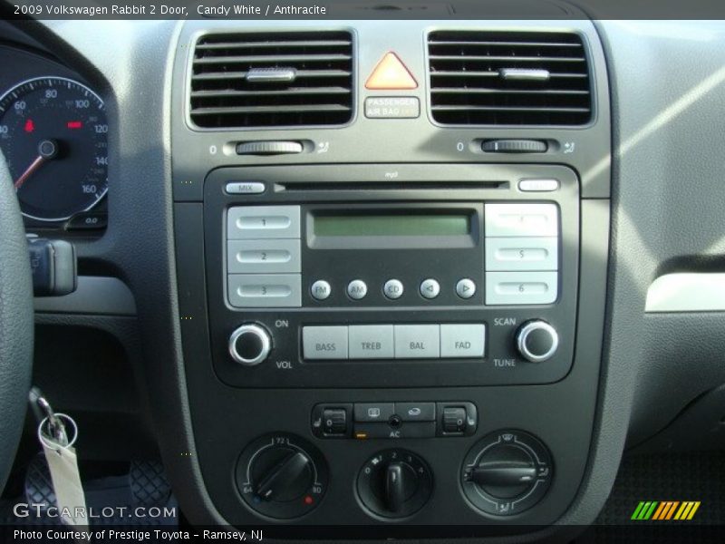 Candy White / Anthracite 2009 Volkswagen Rabbit 2 Door