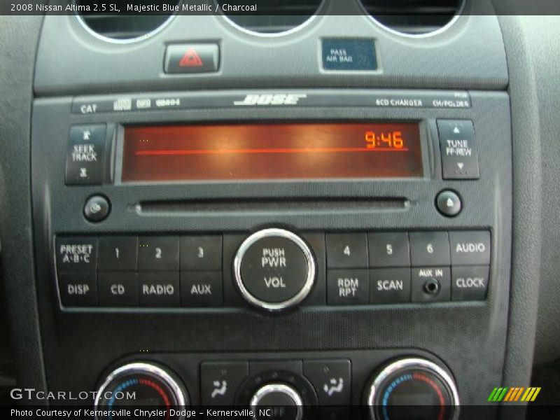 Majestic Blue Metallic / Charcoal 2008 Nissan Altima 2.5 SL