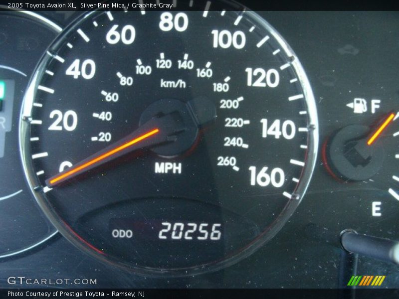 Silver Pine Mica / Graphite Gray 2005 Toyota Avalon XL
