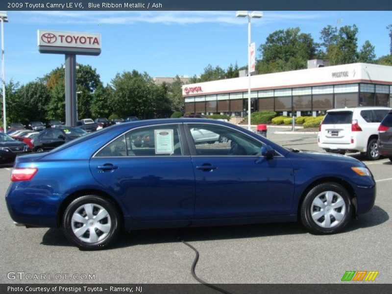 Blue Ribbon Metallic / Ash 2009 Toyota Camry LE V6
