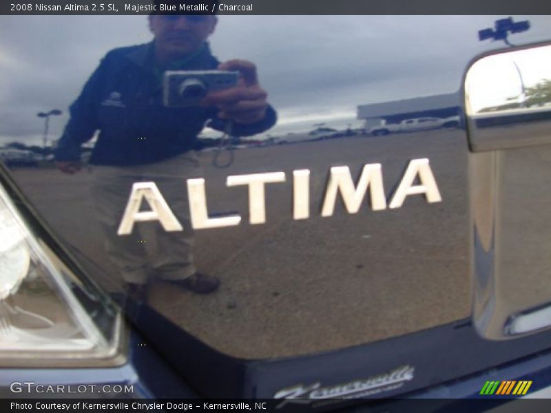 Majestic Blue Metallic / Charcoal 2008 Nissan Altima 2.5 SL