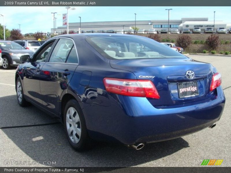 Blue Ribbon Metallic / Ash 2009 Toyota Camry LE V6