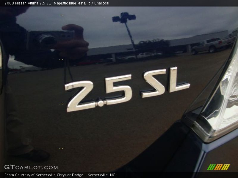 Majestic Blue Metallic / Charcoal 2008 Nissan Altima 2.5 SL