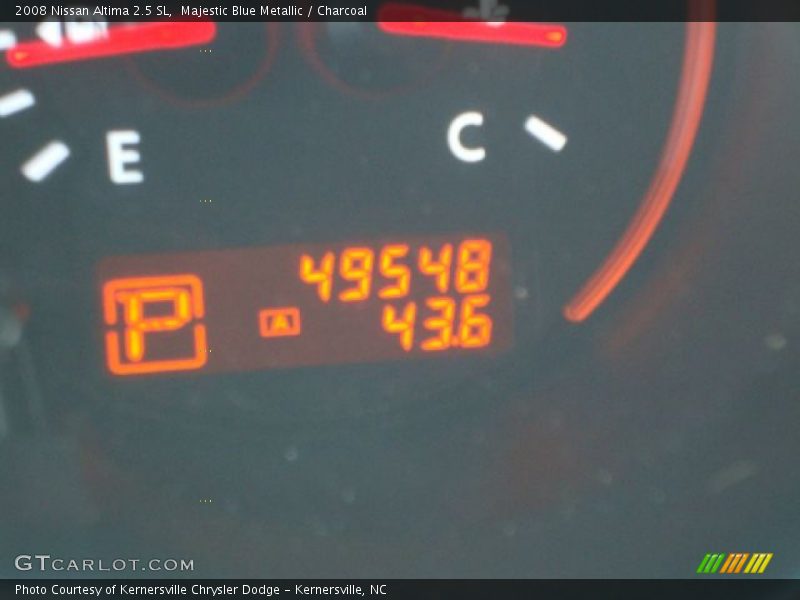 Majestic Blue Metallic / Charcoal 2008 Nissan Altima 2.5 SL