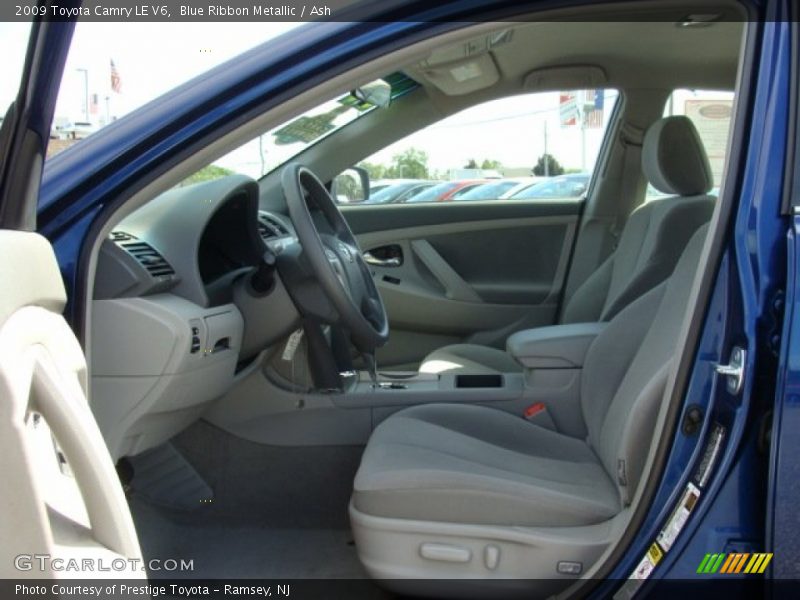 Blue Ribbon Metallic / Ash 2009 Toyota Camry LE V6