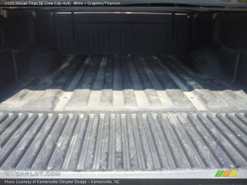 White / Graphite/Titanium 2005 Nissan Titan SE Crew Cab 4x4