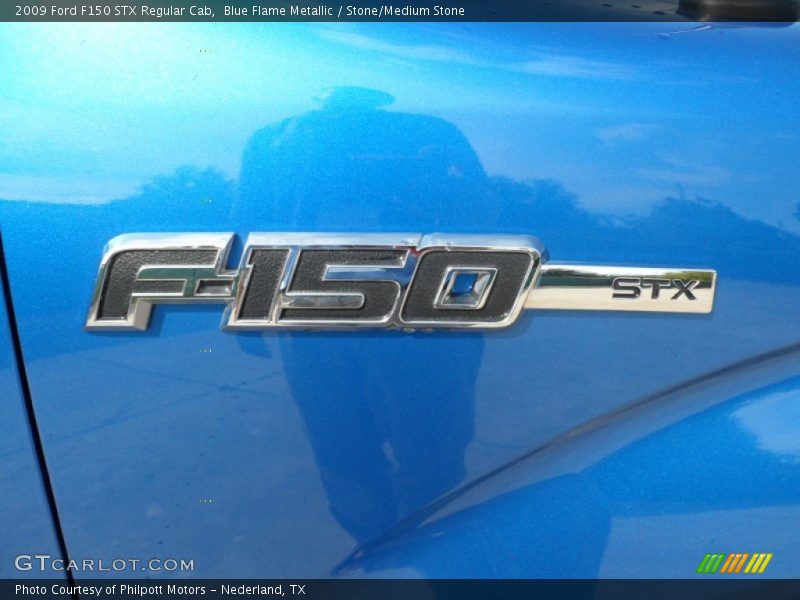 Blue Flame Metallic / Stone/Medium Stone 2009 Ford F150 STX Regular Cab
