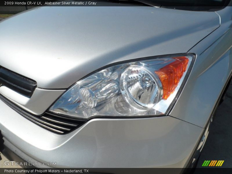 Alabaster Silver Metallic / Gray 2009 Honda CR-V LX