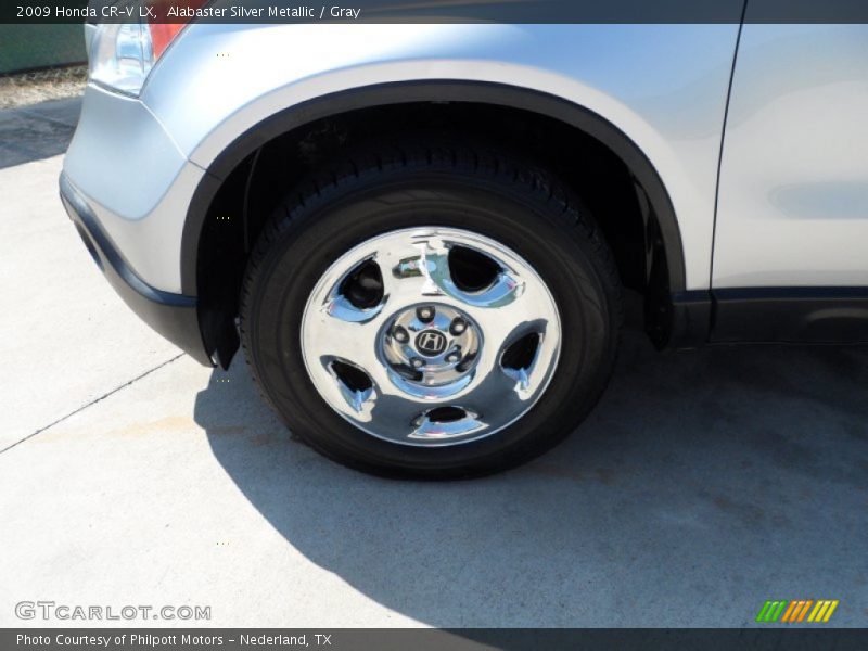 Alabaster Silver Metallic / Gray 2009 Honda CR-V LX