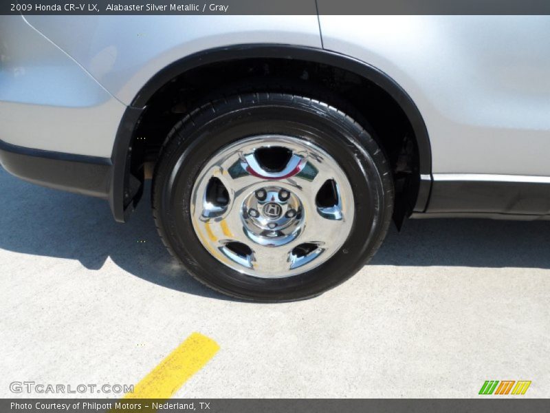 Alabaster Silver Metallic / Gray 2009 Honda CR-V LX