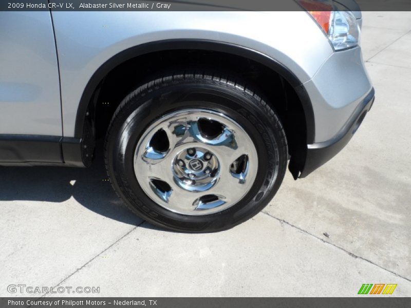 Alabaster Silver Metallic / Gray 2009 Honda CR-V LX