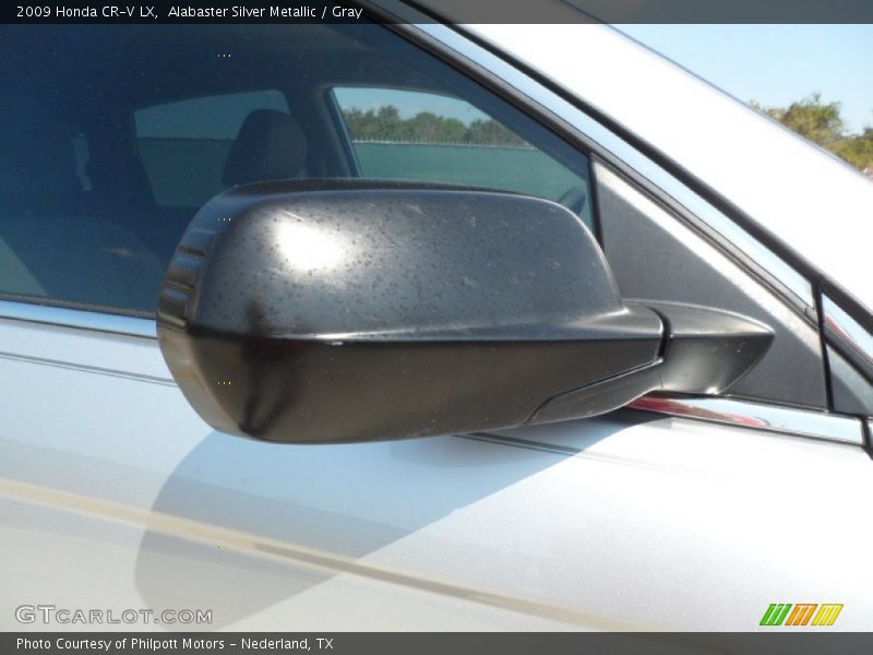 Alabaster Silver Metallic / Gray 2009 Honda CR-V LX