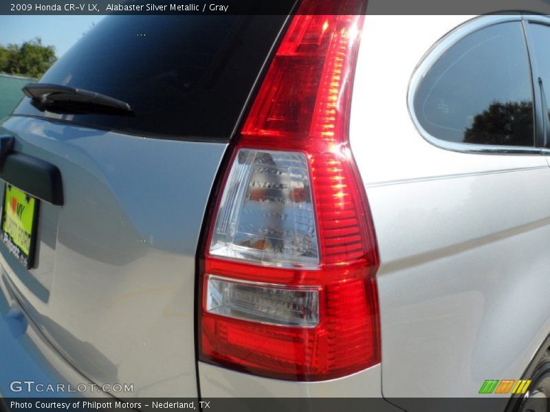 Alabaster Silver Metallic / Gray 2009 Honda CR-V LX