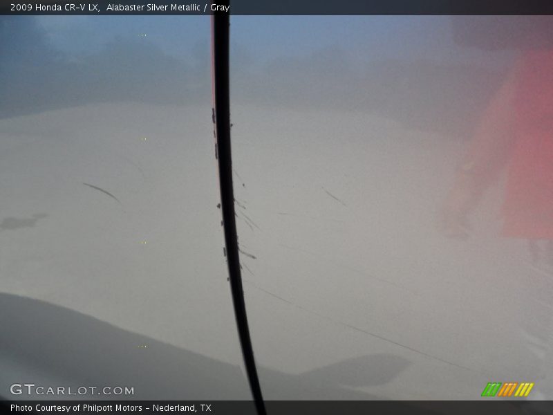 Alabaster Silver Metallic / Gray 2009 Honda CR-V LX