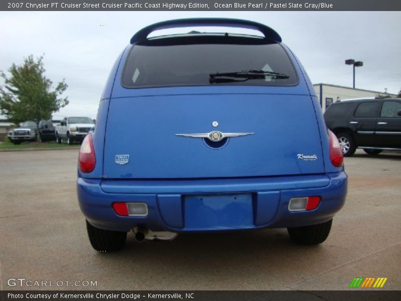 Ocean Blue Pearl / Pastel Slate Gray/Blue 2007 Chrysler PT Cruiser Street Cruiser Pacific Coast Highway Edition