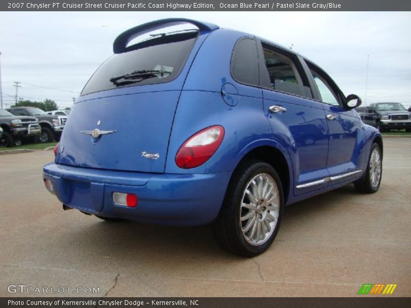 Ocean Blue Pearl / Pastel Slate Gray/Blue 2007 Chrysler PT Cruiser Street Cruiser Pacific Coast Highway Edition