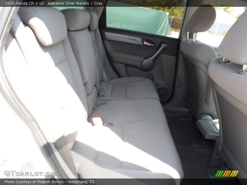 Alabaster Silver Metallic / Gray 2009 Honda CR-V LX