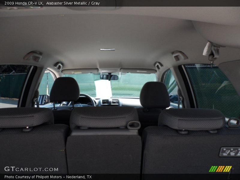 Alabaster Silver Metallic / Gray 2009 Honda CR-V LX