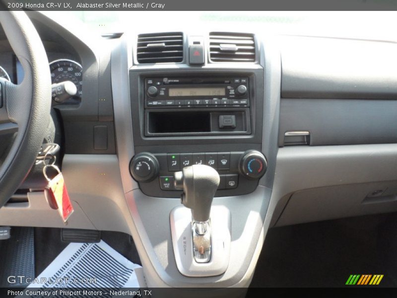Alabaster Silver Metallic / Gray 2009 Honda CR-V LX