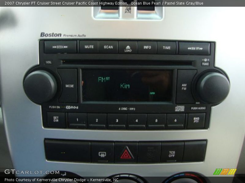 Audio System of 2007 PT Cruiser Street Cruiser Pacific Coast Highway Edition