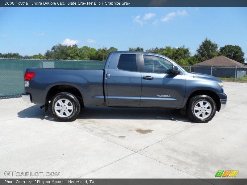 Slate Gray Metallic / Graphite Gray 2008 Toyota Tundra Double Cab