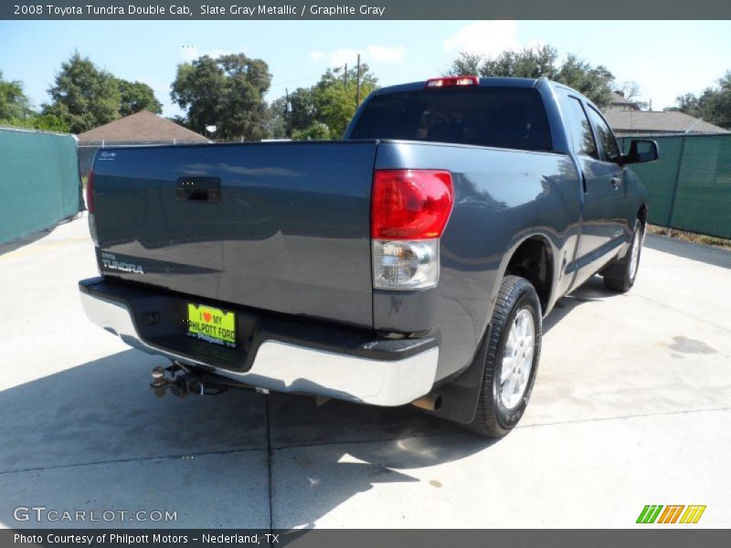 Slate Gray Metallic / Graphite Gray 2008 Toyota Tundra Double Cab