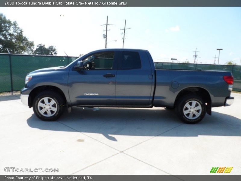 Slate Gray Metallic / Graphite Gray 2008 Toyota Tundra Double Cab