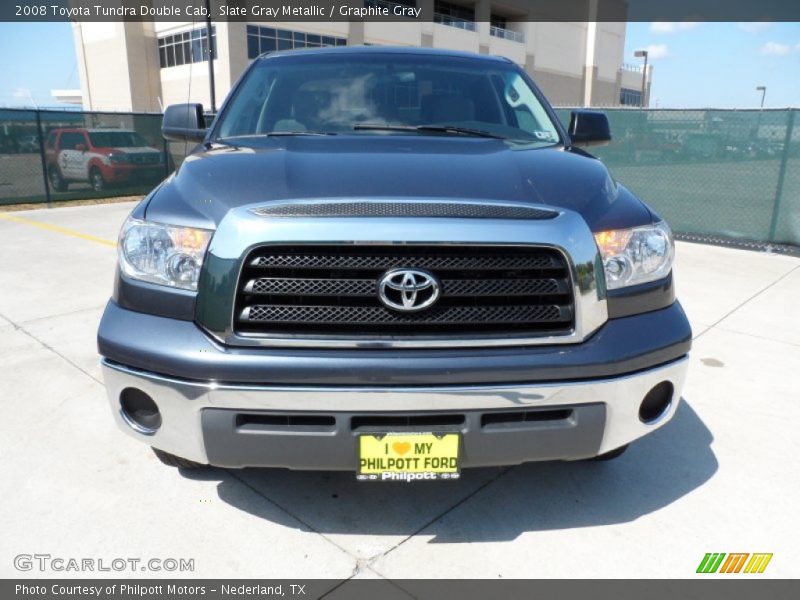 Slate Gray Metallic / Graphite Gray 2008 Toyota Tundra Double Cab