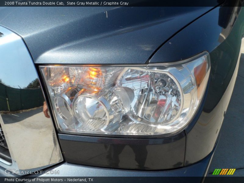 Slate Gray Metallic / Graphite Gray 2008 Toyota Tundra Double Cab