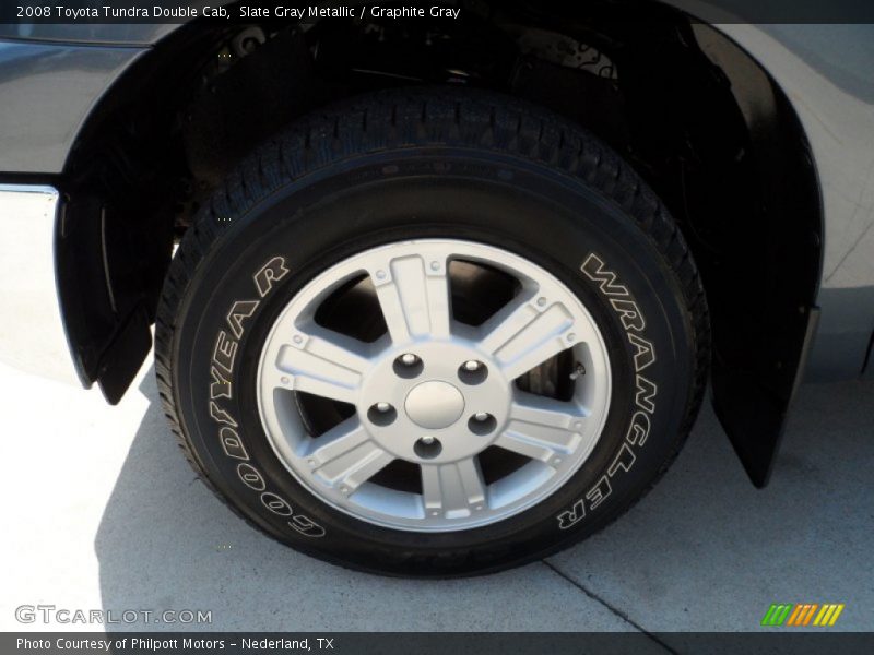 Slate Gray Metallic / Graphite Gray 2008 Toyota Tundra Double Cab
