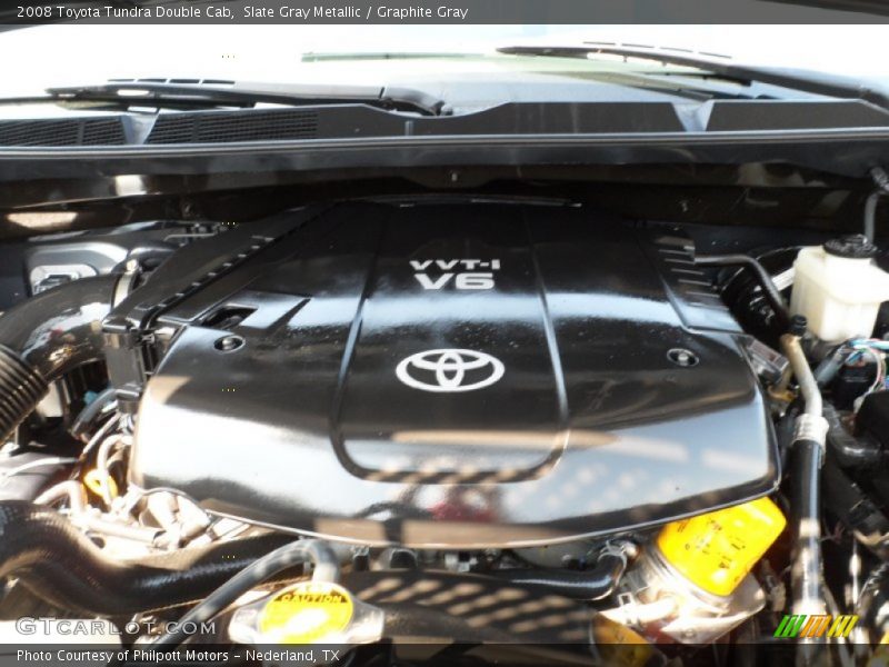 Slate Gray Metallic / Graphite Gray 2008 Toyota Tundra Double Cab