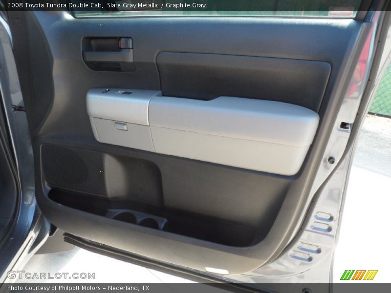 Slate Gray Metallic / Graphite Gray 2008 Toyota Tundra Double Cab
