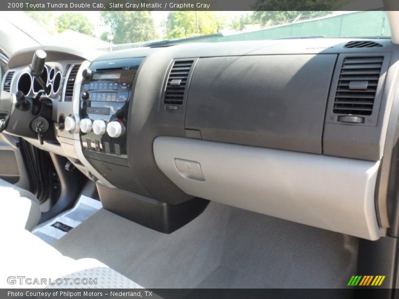 Slate Gray Metallic / Graphite Gray 2008 Toyota Tundra Double Cab