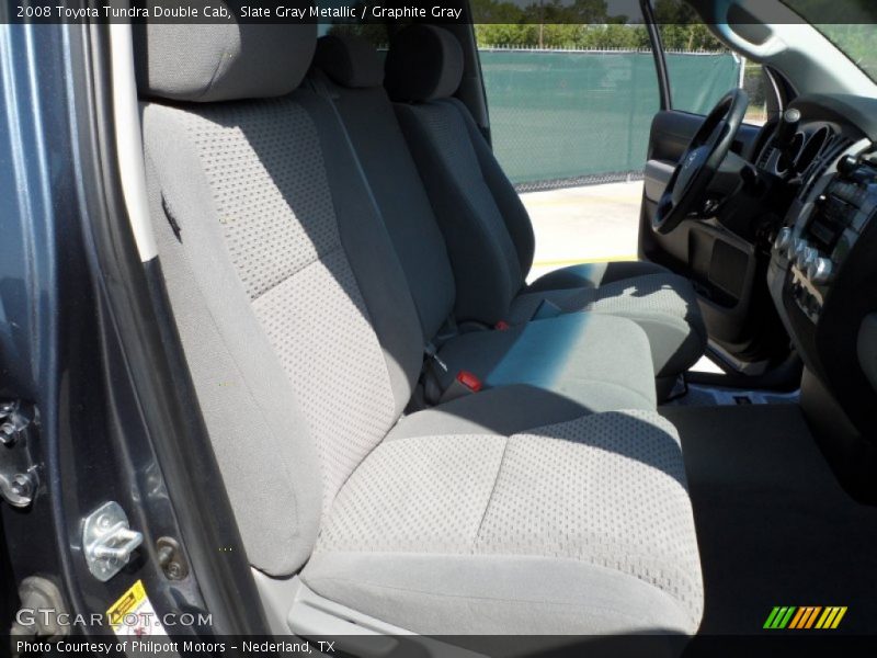 Slate Gray Metallic / Graphite Gray 2008 Toyota Tundra Double Cab