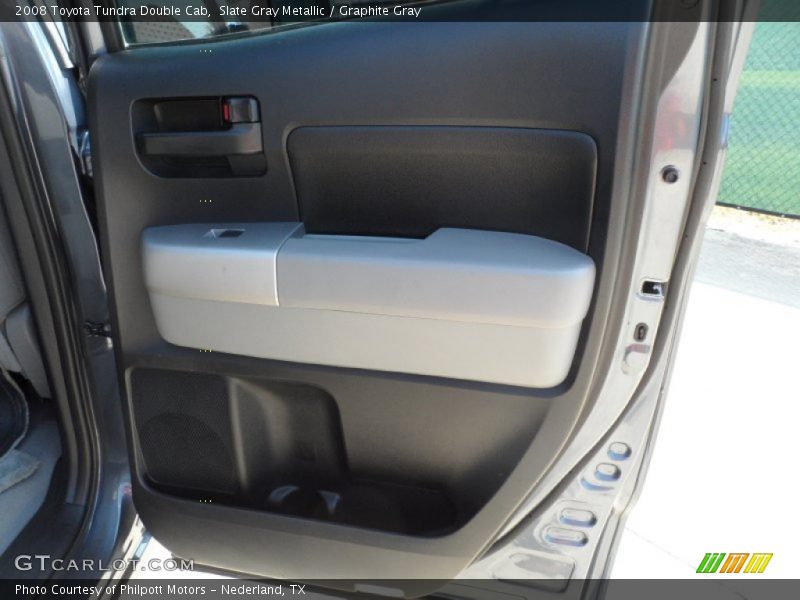 Slate Gray Metallic / Graphite Gray 2008 Toyota Tundra Double Cab