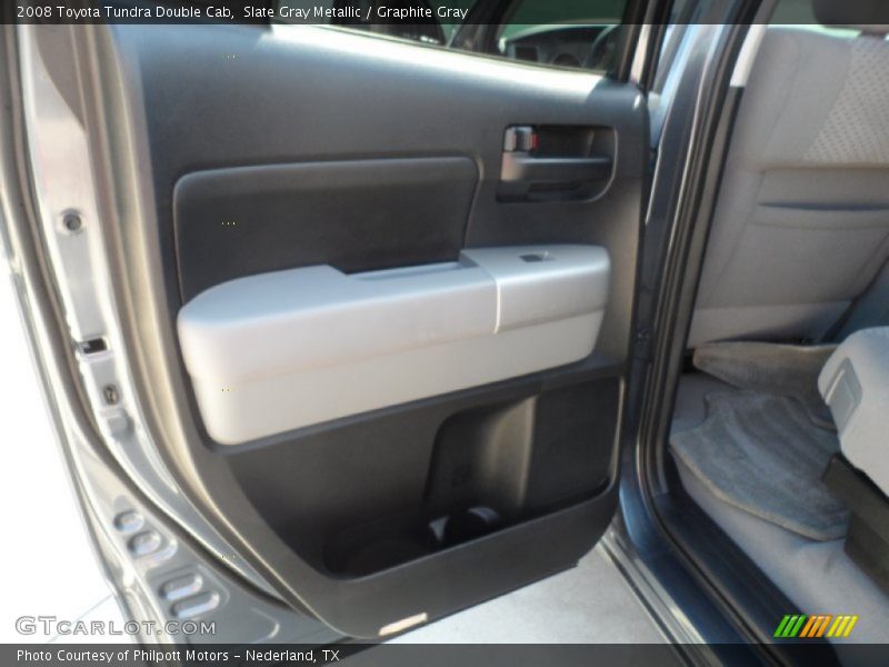 Slate Gray Metallic / Graphite Gray 2008 Toyota Tundra Double Cab