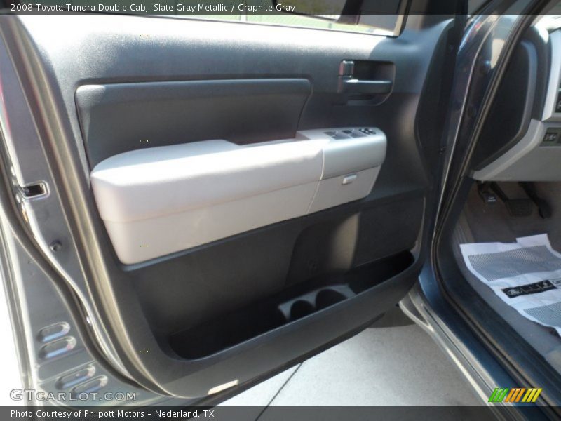 Slate Gray Metallic / Graphite Gray 2008 Toyota Tundra Double Cab