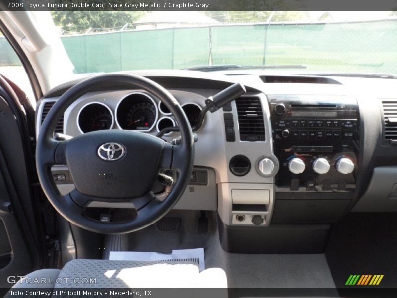 Slate Gray Metallic / Graphite Gray 2008 Toyota Tundra Double Cab